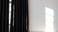 curtains or paint reflection