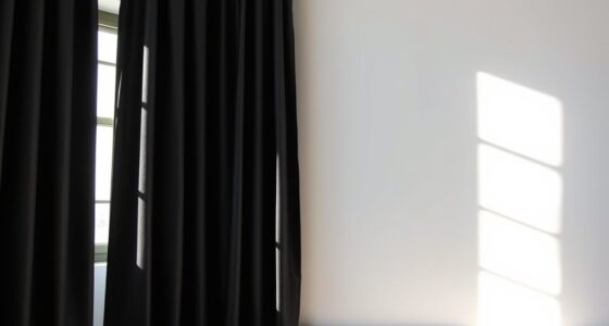 curtains or paint reflection