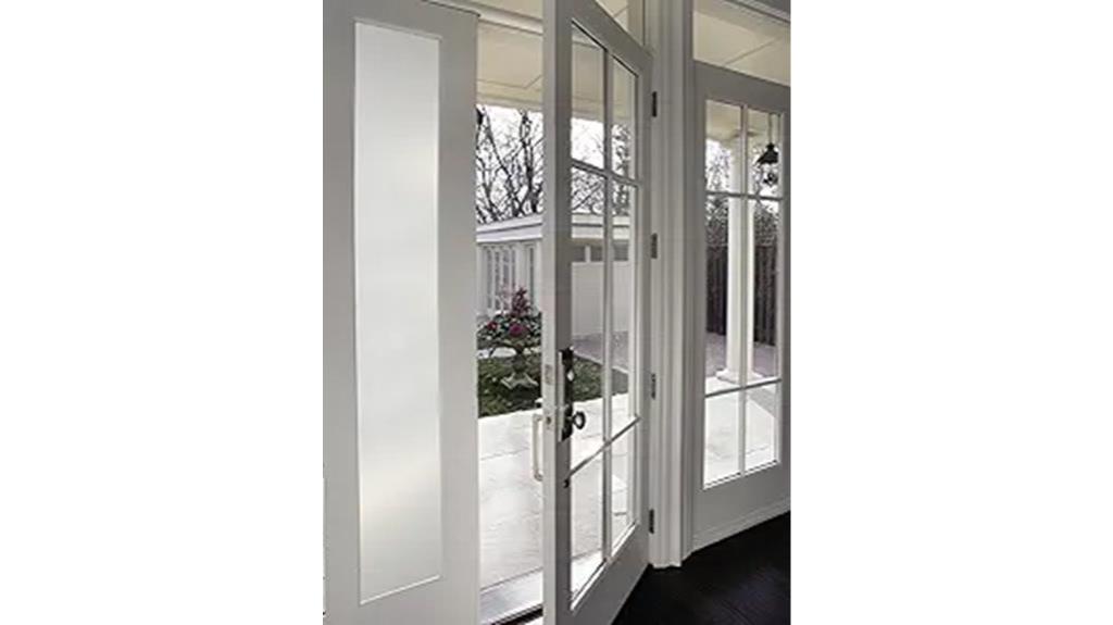 decorative etched glass film