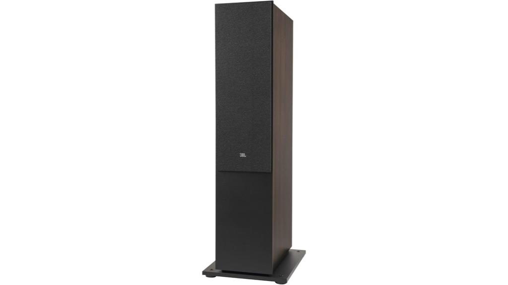 dual 8 inch floorstanding speakers