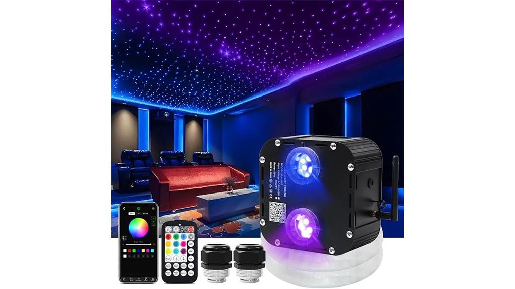 dual color fiber optic kit