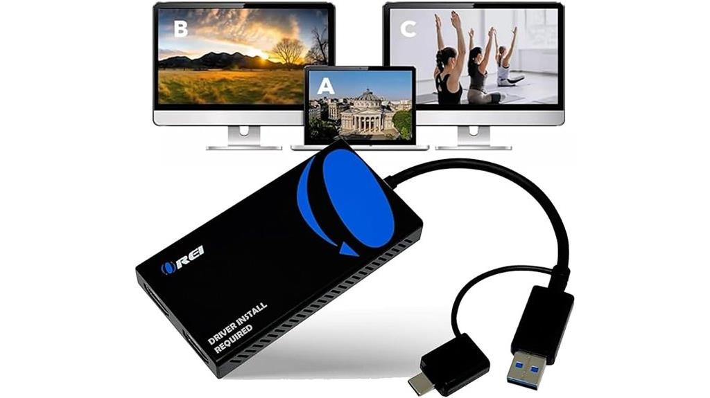 dual hdmi monitor splitter