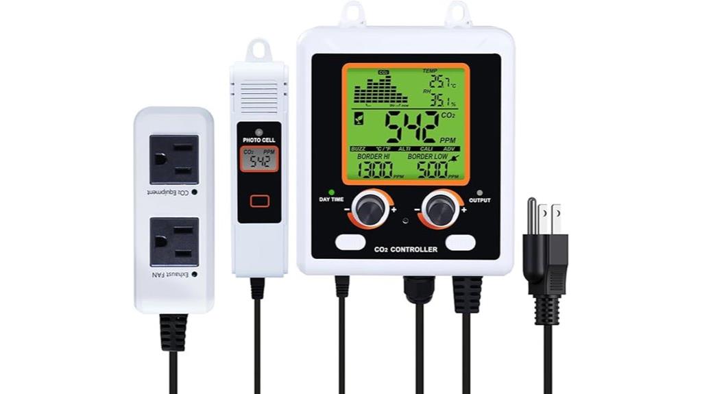 dual outlet co2 controller