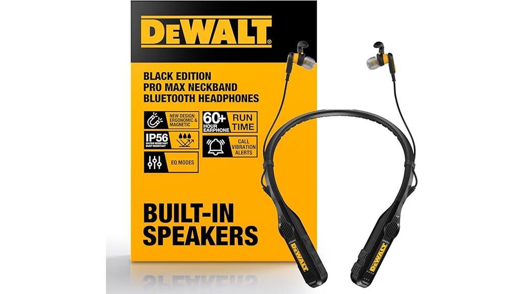 durable black bluetooth headphones