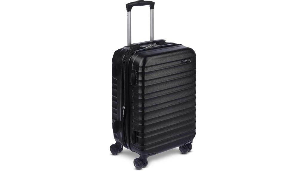 durable hardside travel suitcase