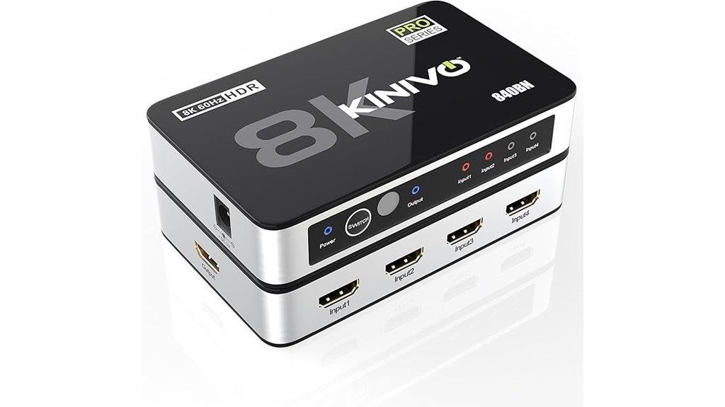 eight port 8k hdmi switch