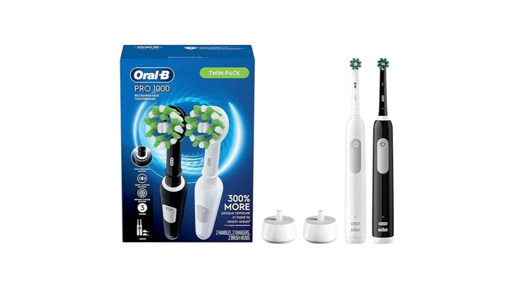 electric toothbrush dual pack