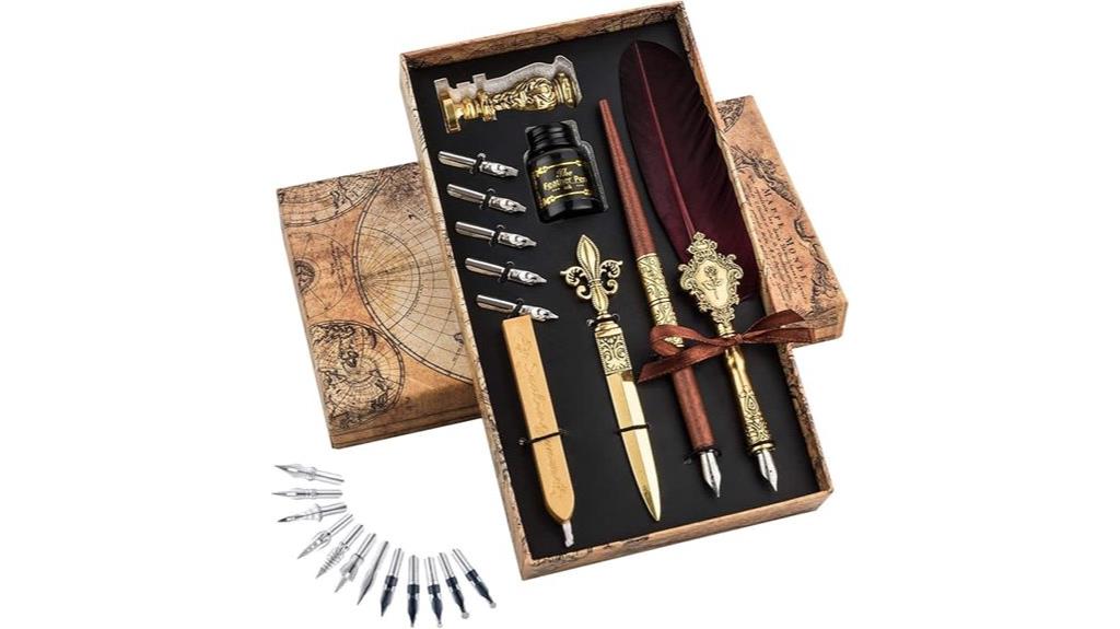 elegant calligraphy pen set
