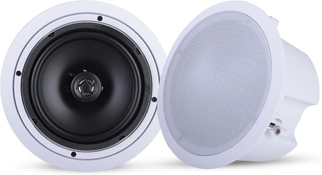 enclosed ceiling wall speakers