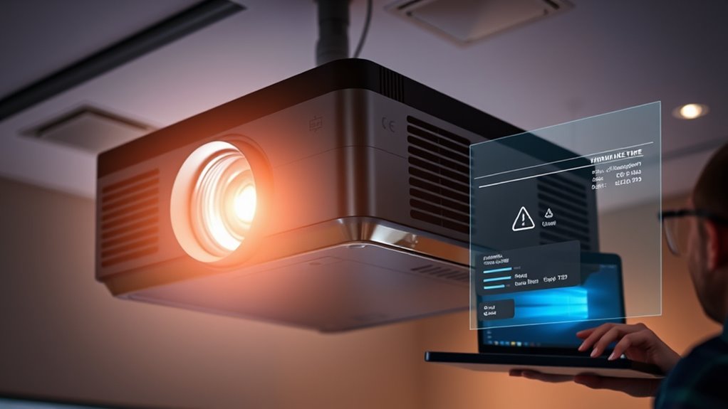 firmware updates enhance projector performance