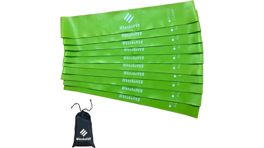 five pack resistance bands