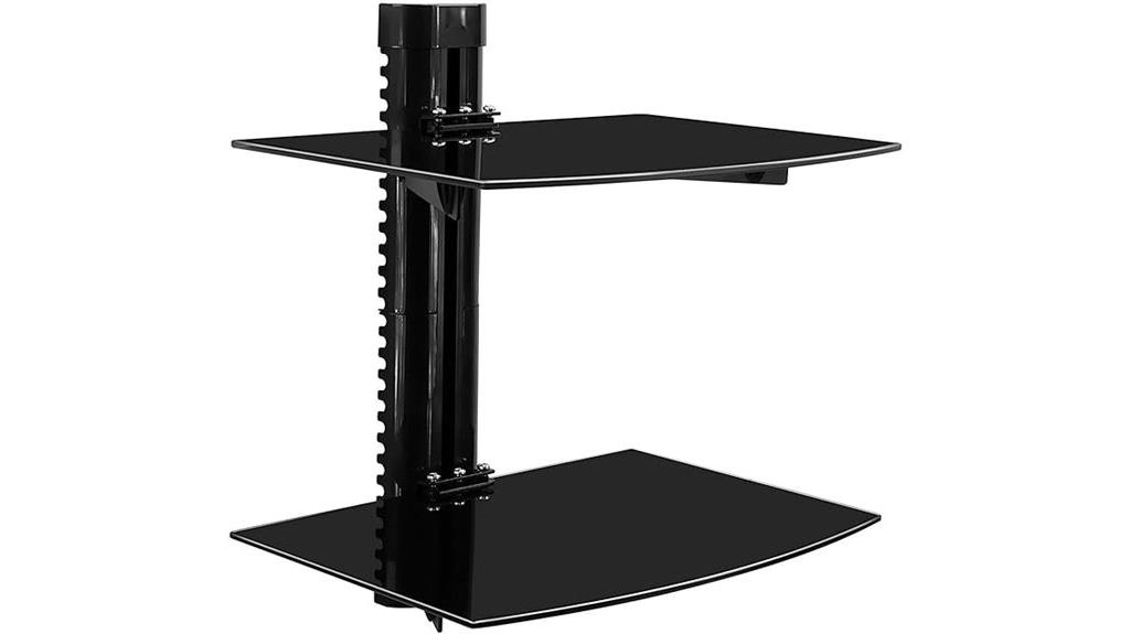 floating wall shelf capacity