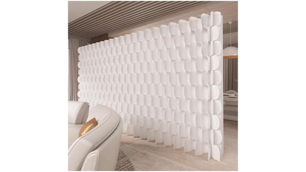 foldable indoor privacy divider