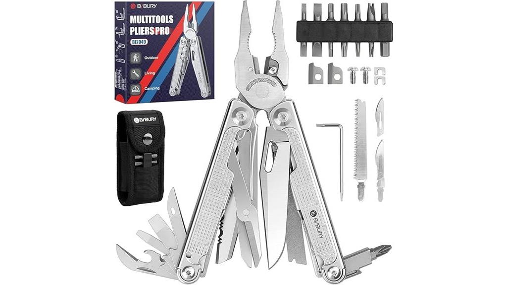 foldable multi tool set