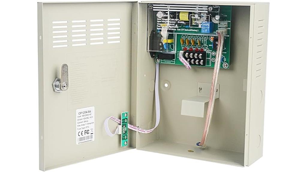 four channel cctv power supply