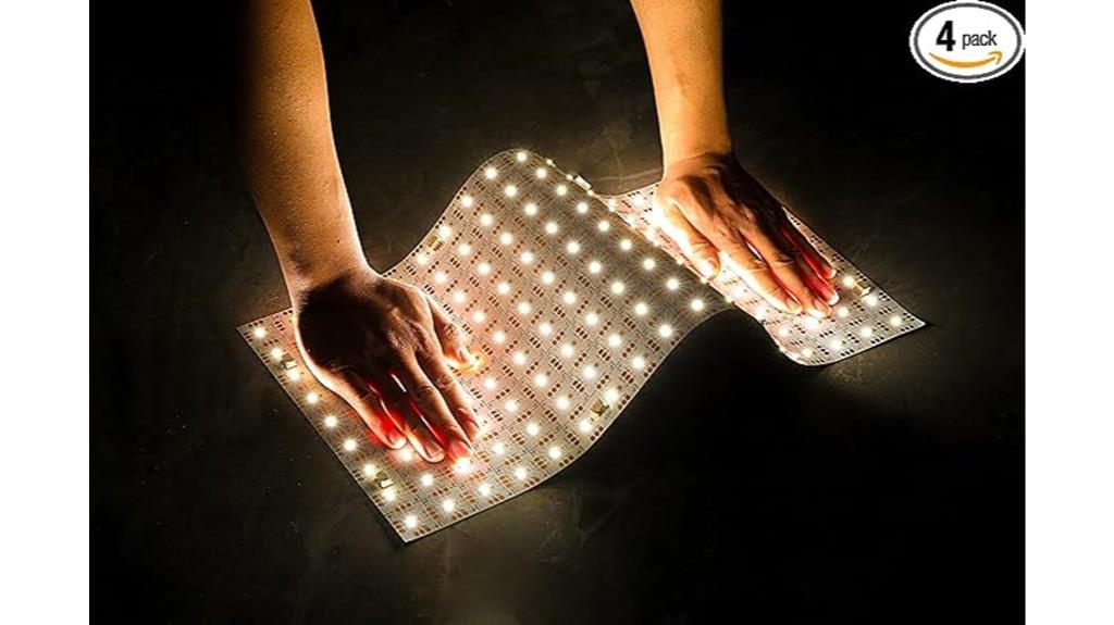 four piece led light sheets