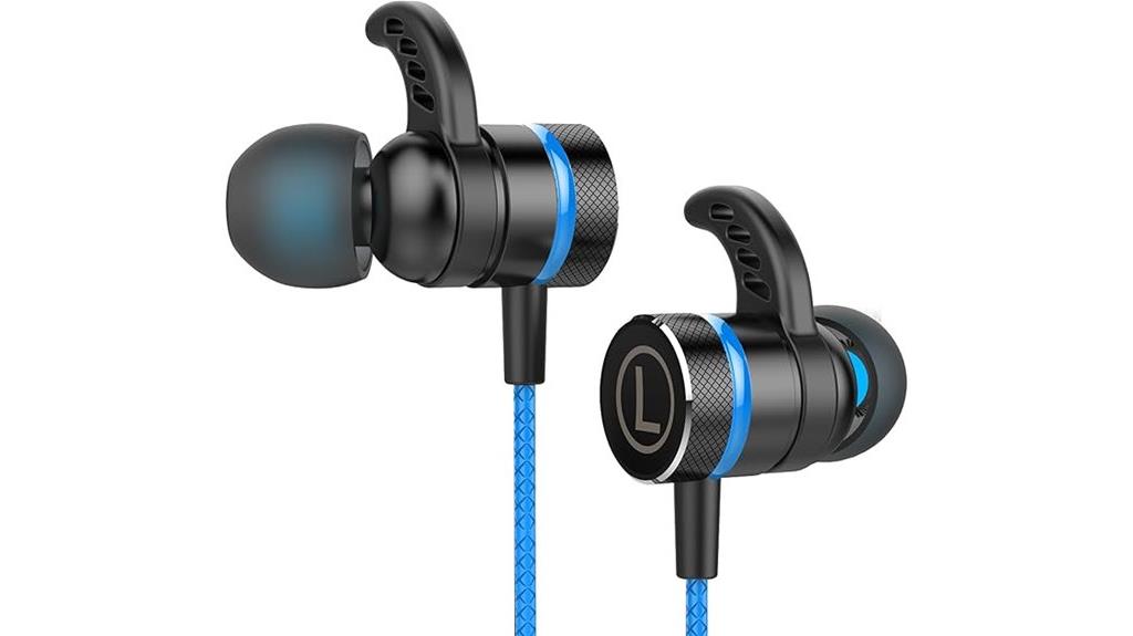 gaming earphones with dual drivers
