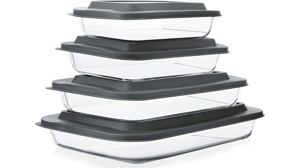 glass baking dish set