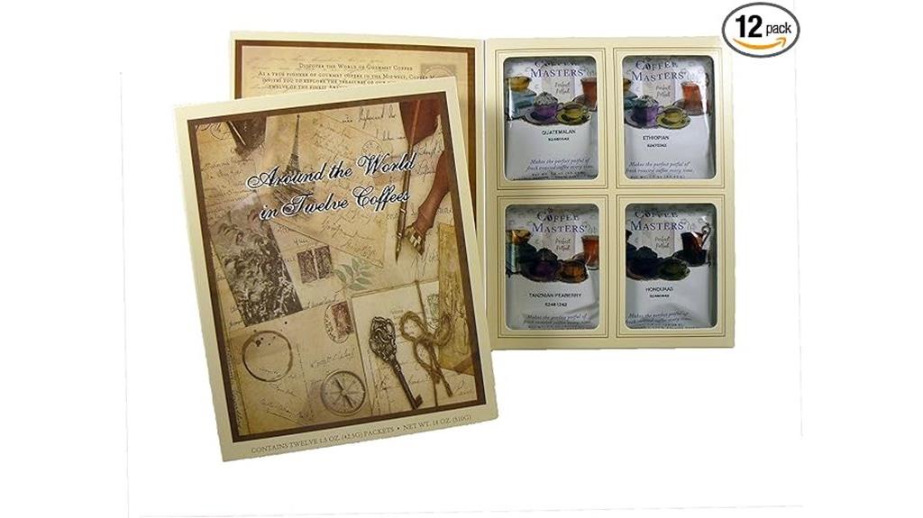 global coffee tasting pack