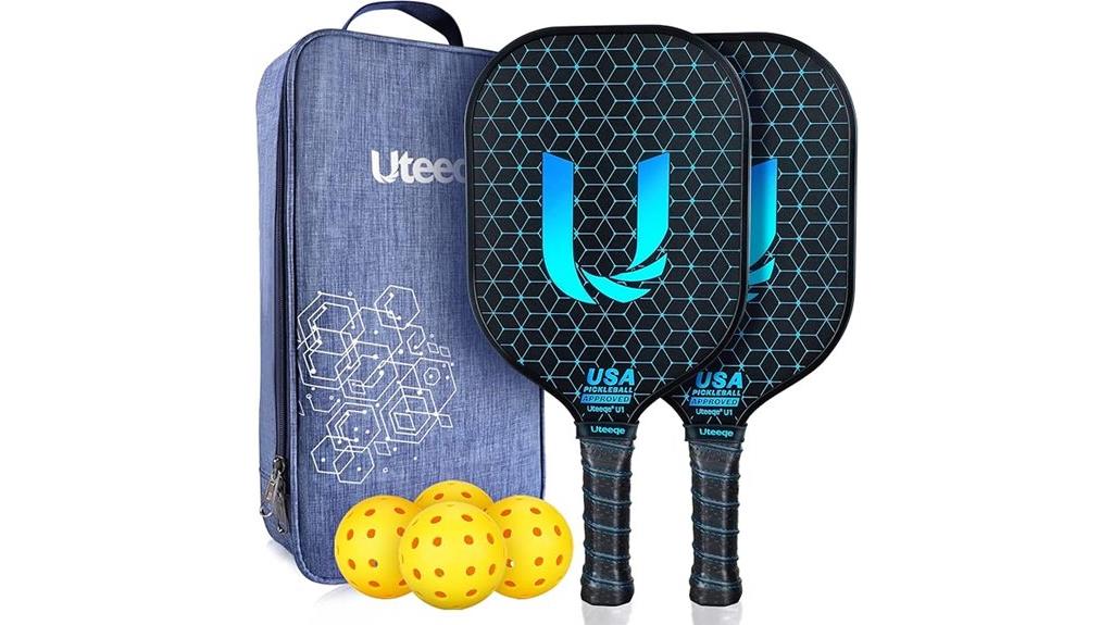 graphite pickleball paddle set