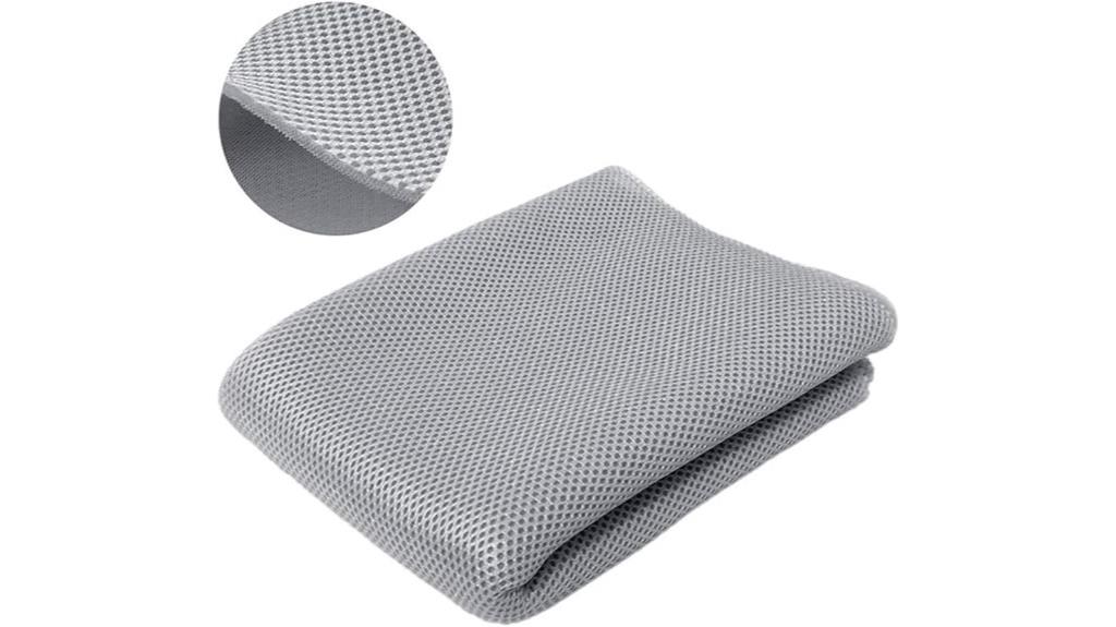 gray speaker grill cloth