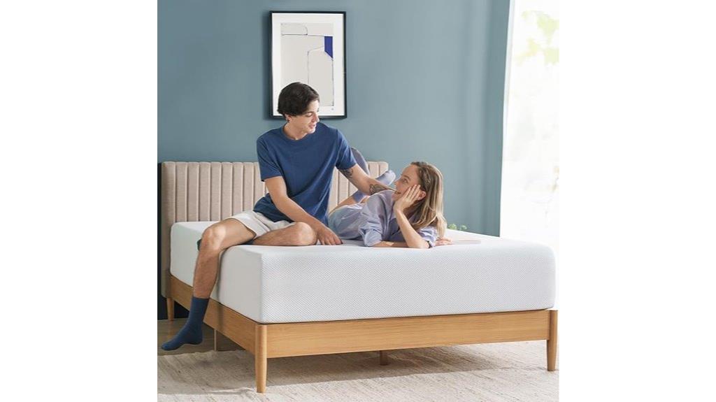 green tea memory foam
