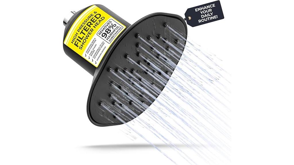 hard water shower filter