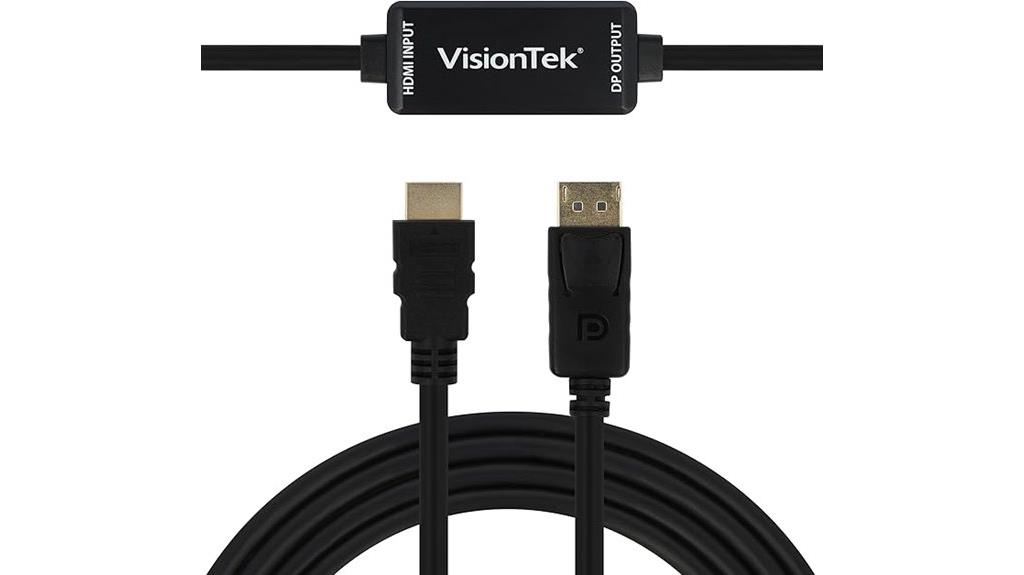 hdmi to displayport cable