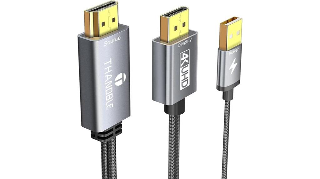 hdmi to displayport cable