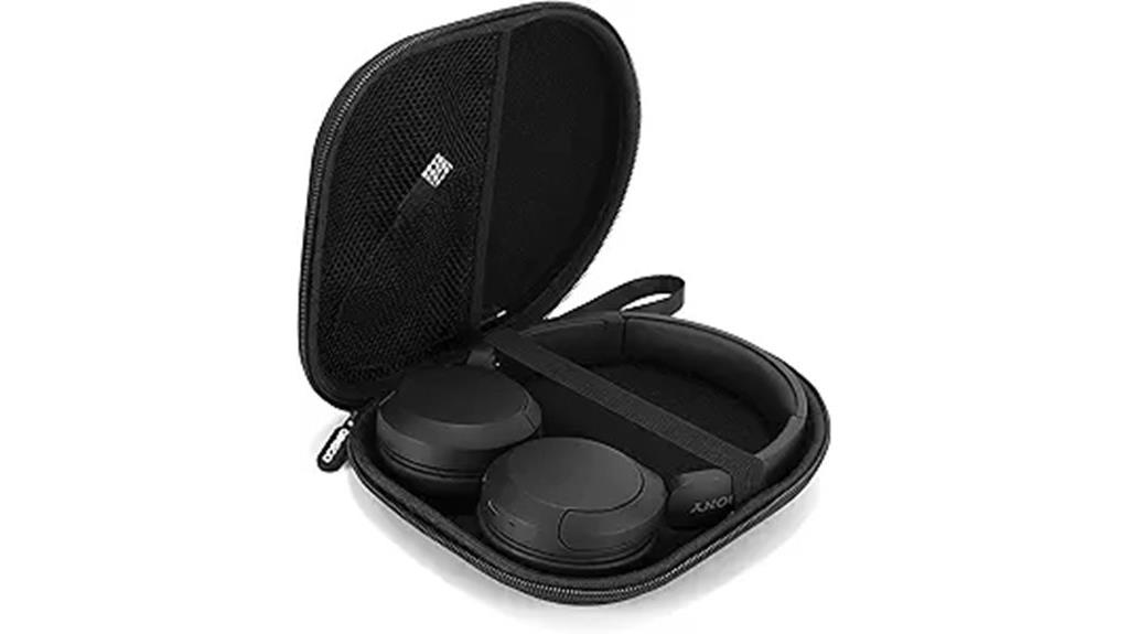 headphone protective carrying case