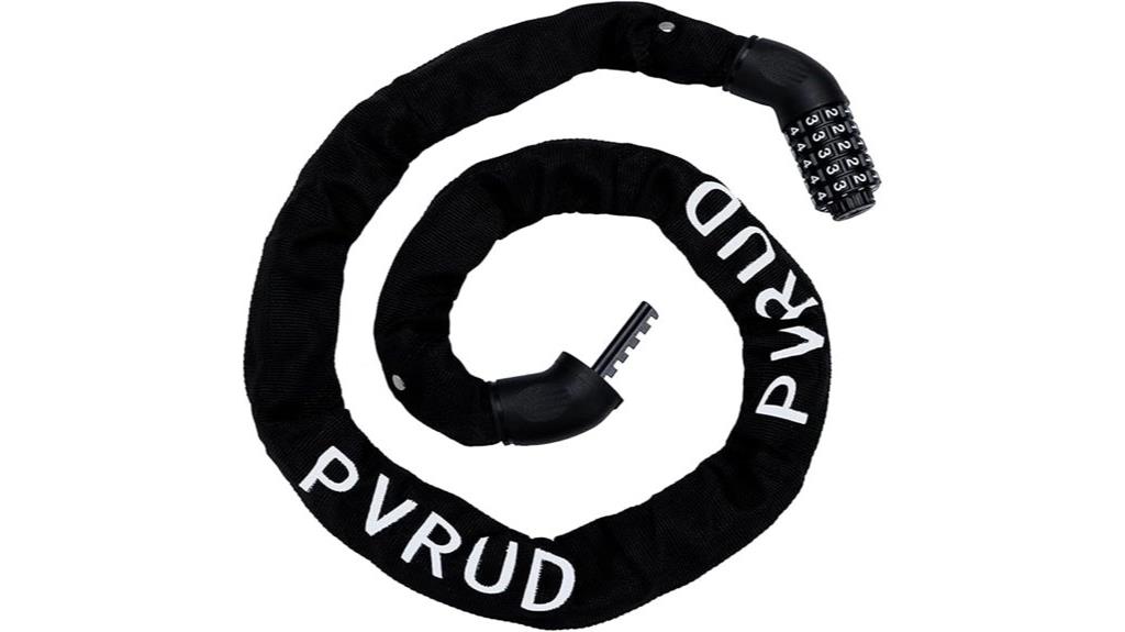 heavy duty bike chain lock