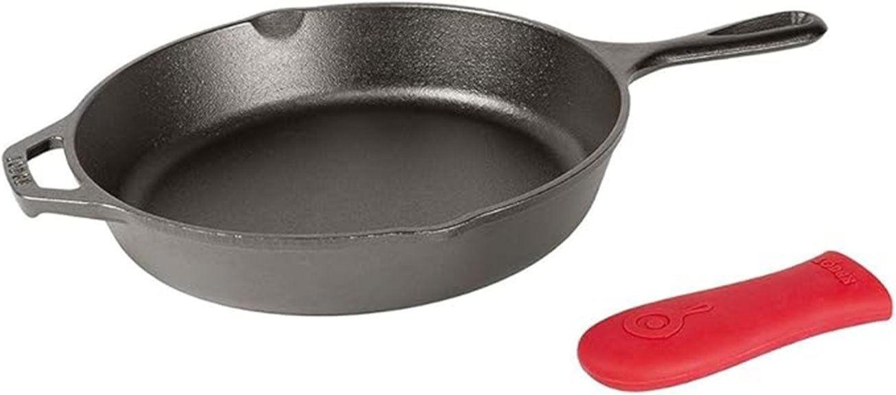 heavy duty cast iron skillet