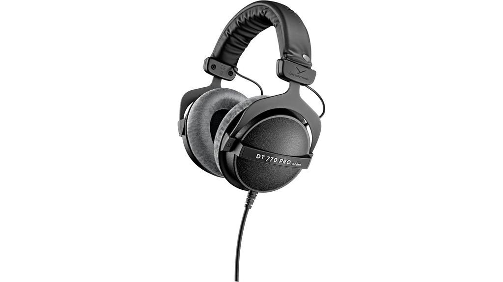 high impedance closed back headphones