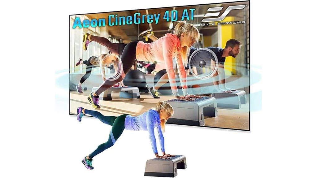 high performance grey projection screen