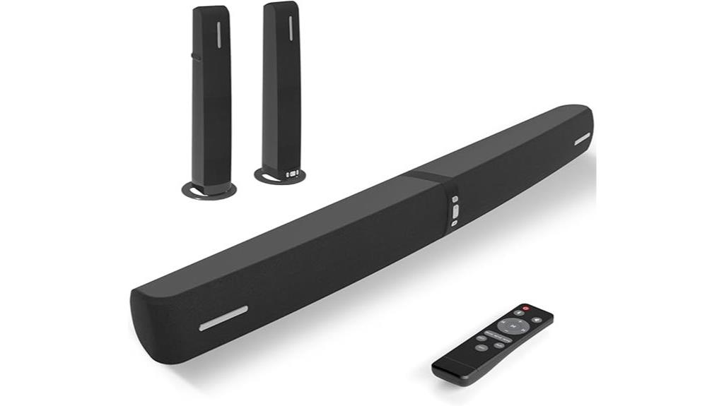 high power detachable sound bar
