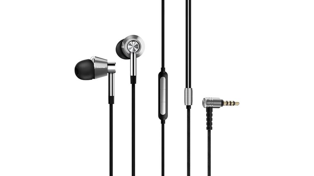 high res triple driver earphones