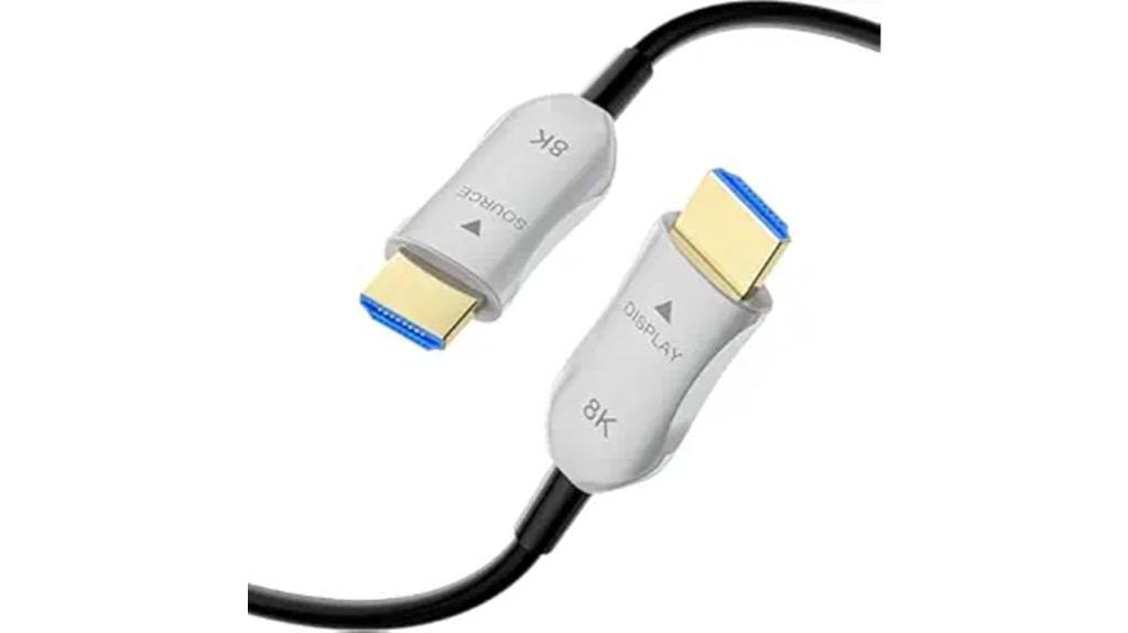 high resolution fiber optic cable