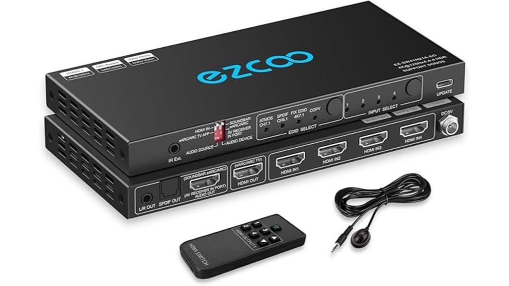 high resolution hdmi switch