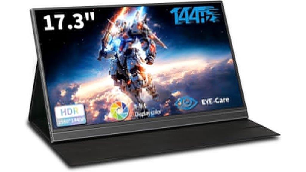 high resolution portable gaming display