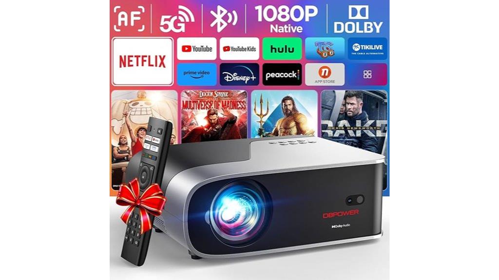 high resolution smart projector