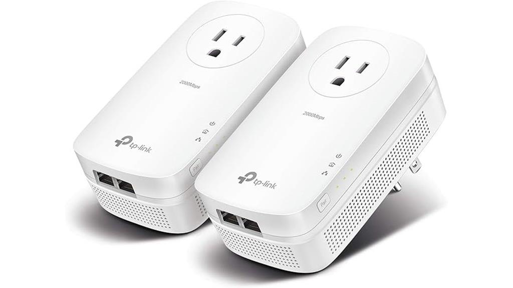 high speed powerline network adapter