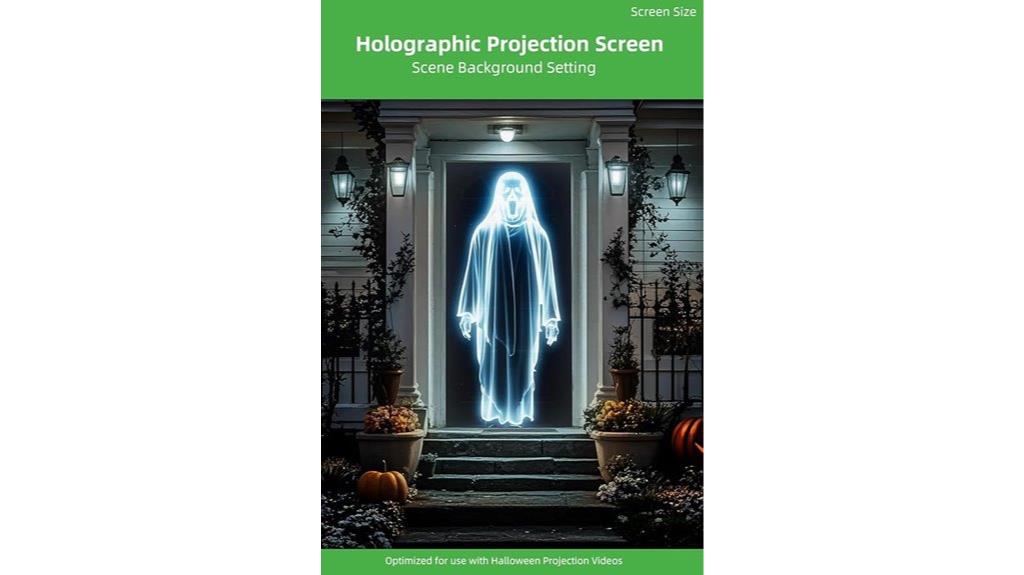 holographic 40x60 rear projection