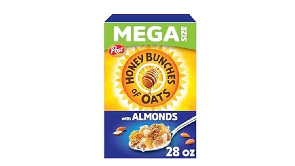 honey almond breakfast cereal
