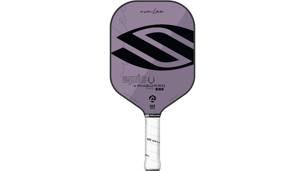 hybrid pickleball paddle design