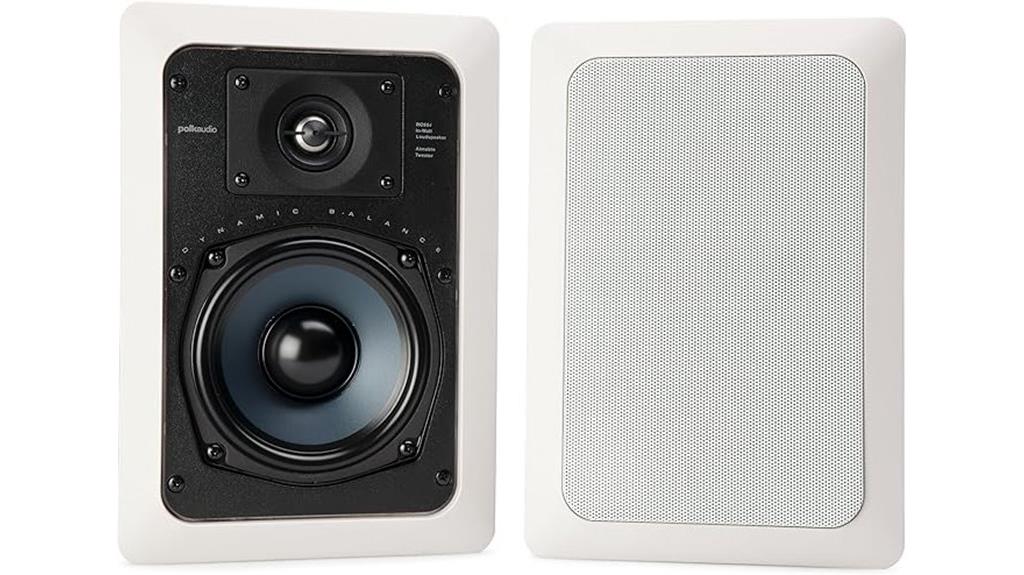 in wall stereo speakers
