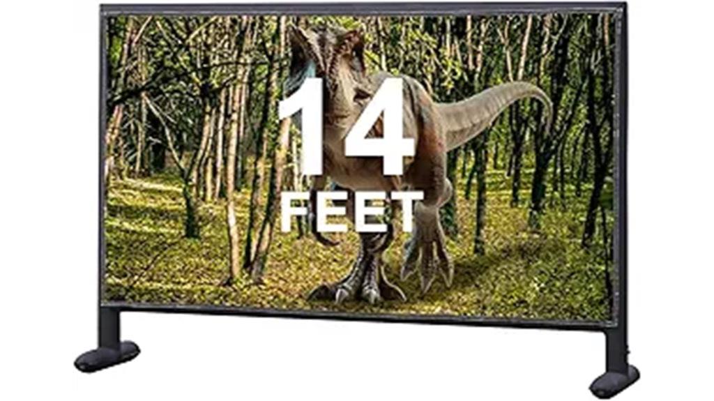 inflatable 14ft projector screen