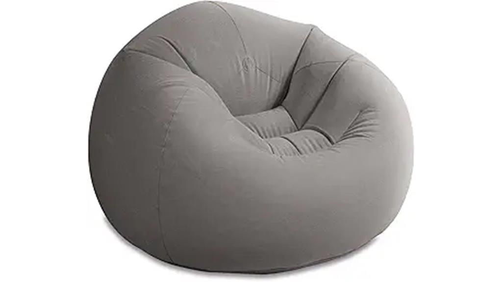 inflatable beanless lounge chair