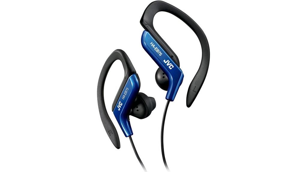 jvc clip on bass headphones