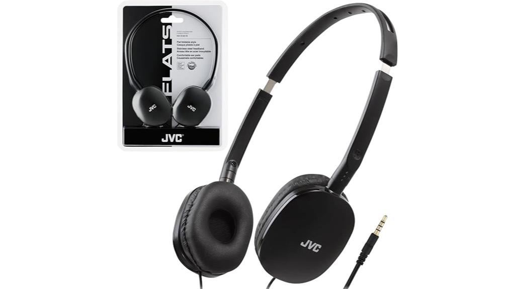 jvc on ear wired headphones