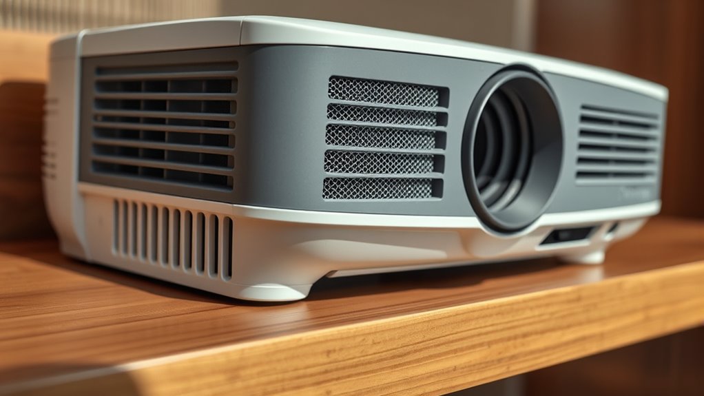 keep vents and intake clear